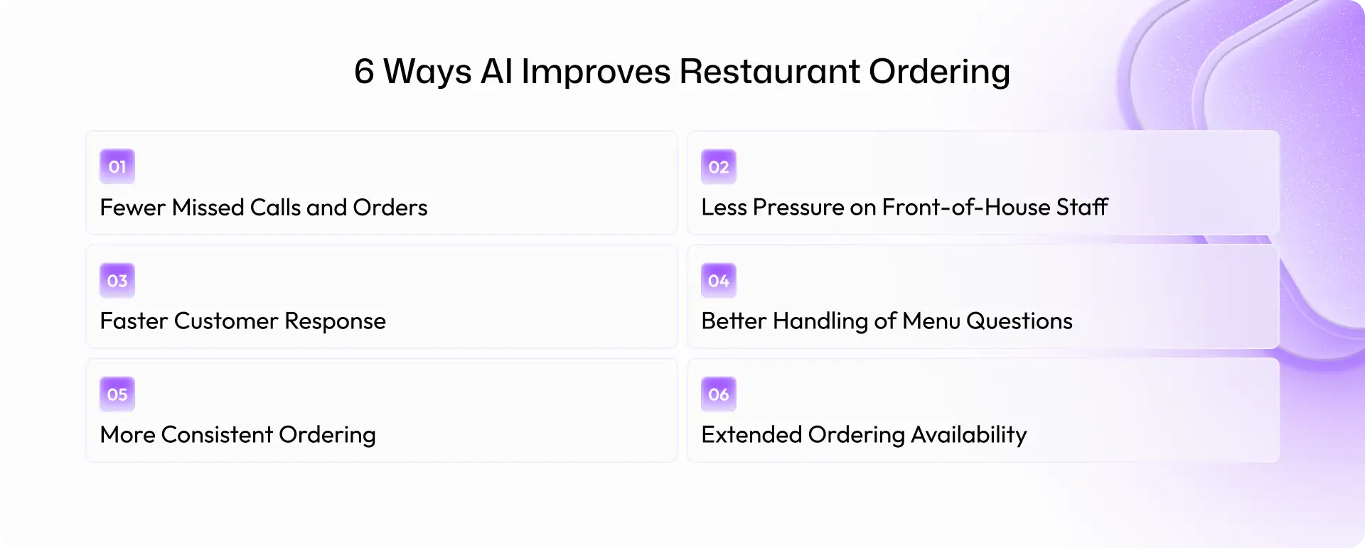 6 Ways AI Improves Restaurant Ordering