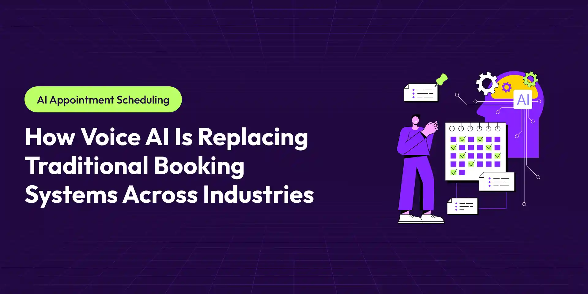 AI Appointment Scheduling: How Voice AI Is Replacing Traditional Booking Systems