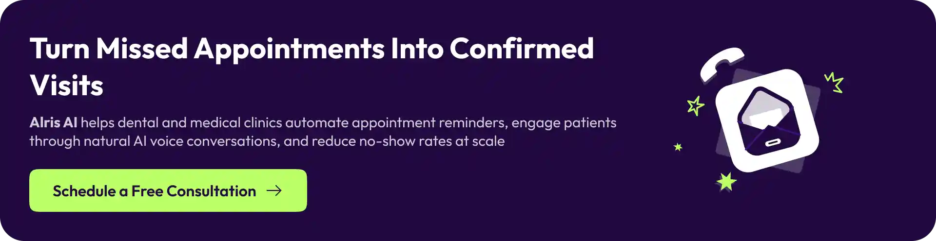 AI Appointment Solutions for medical clinics