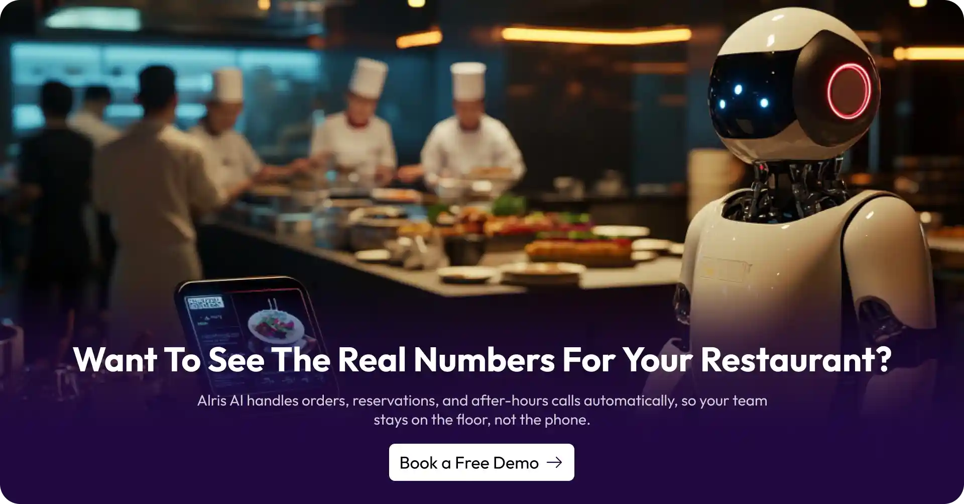 AI phone agent for restaurants