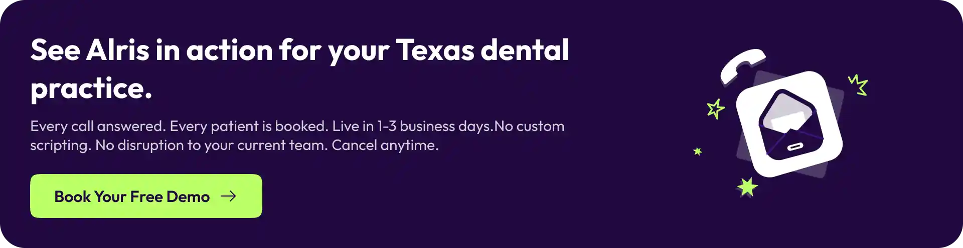 AI receptionist for dental clinics