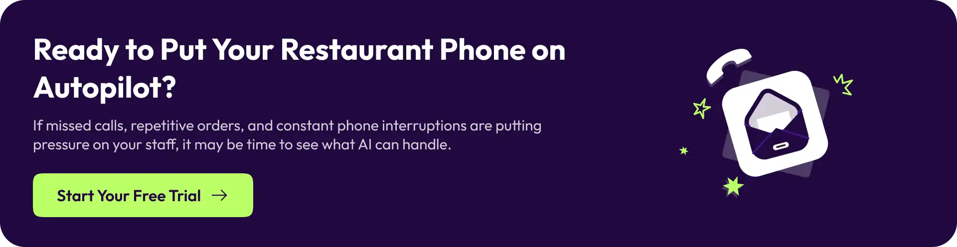 Automated ordering system for restaurants
