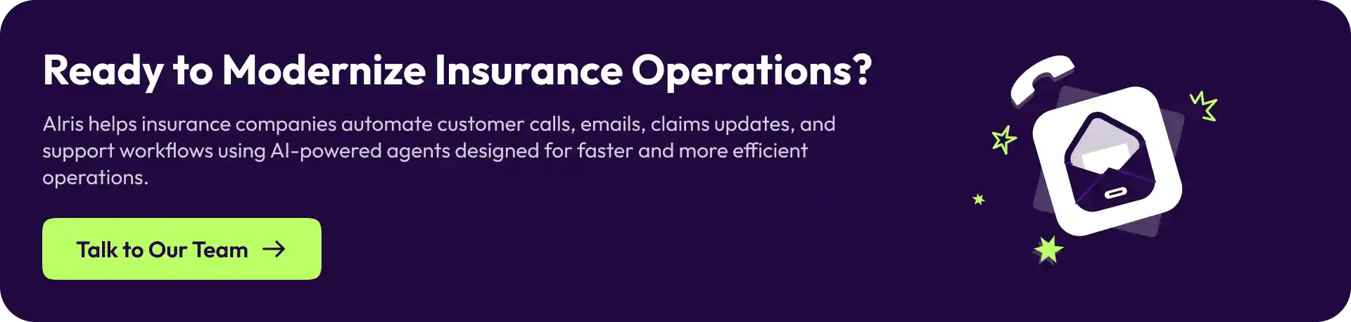 Modernize Insurance Operations