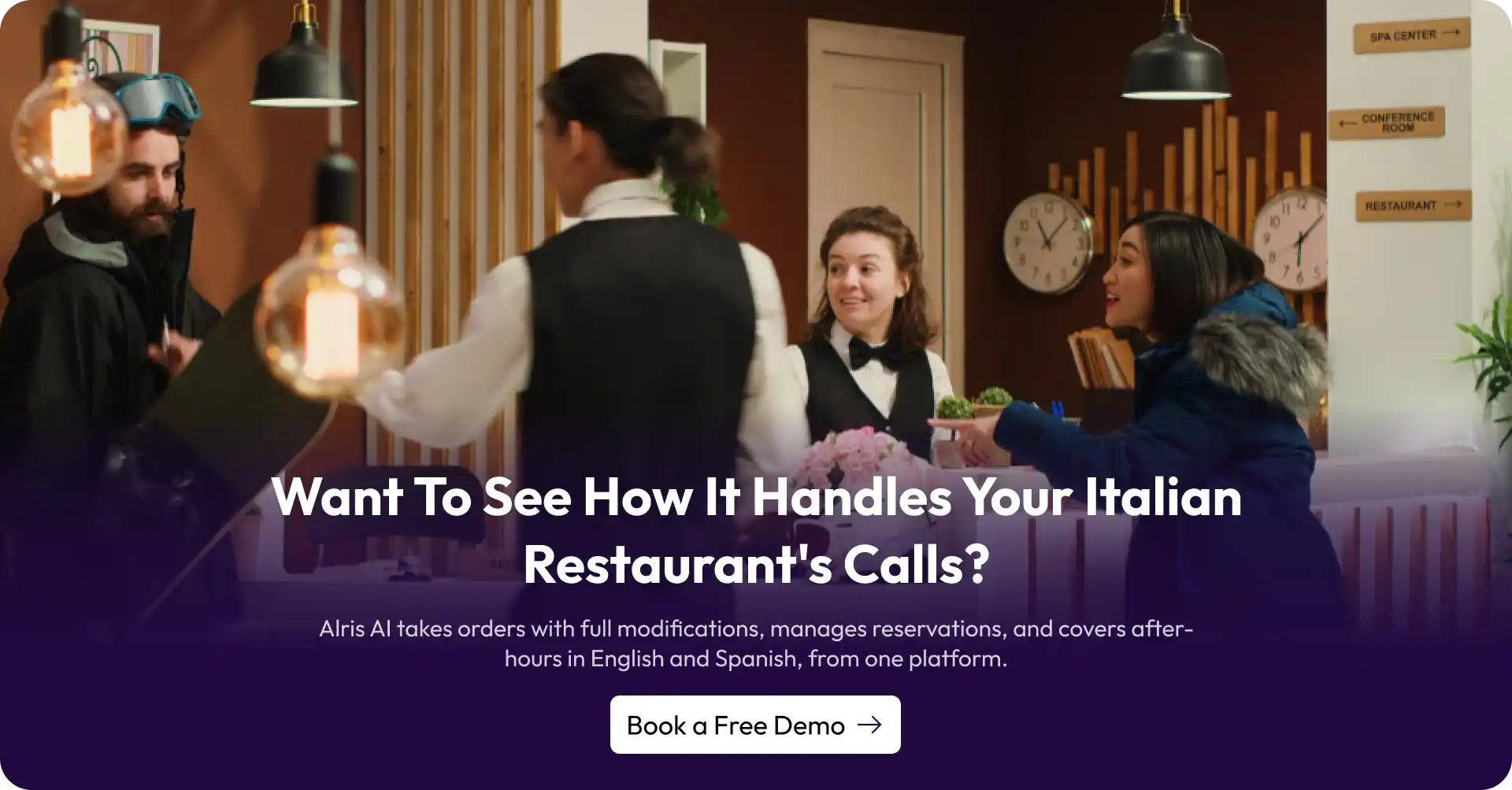 Voice AI for Italian restaurants