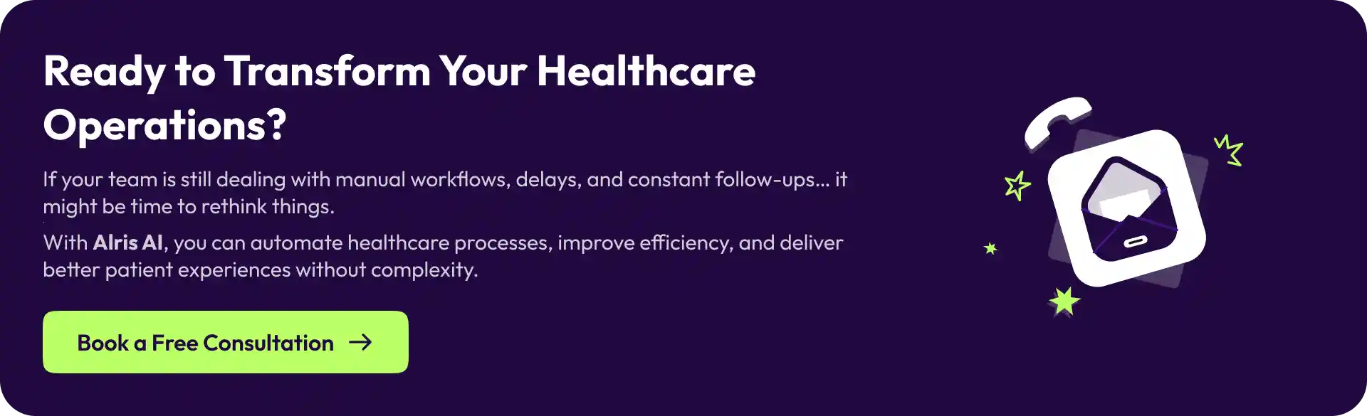 healthcare operations automation