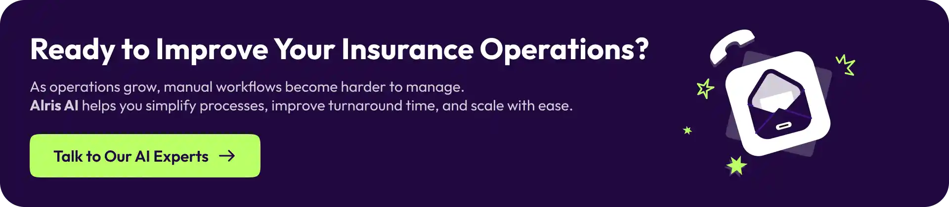 insurance operations automation